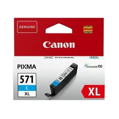 Tusz Canon CLI-571C XL Cyan do drukarek (Oryginalny) [11ml]